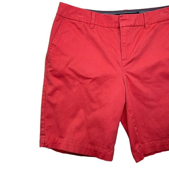 Tommy Hilfiger Womens Flat Front Chino Shorts - Picture 4 of 11